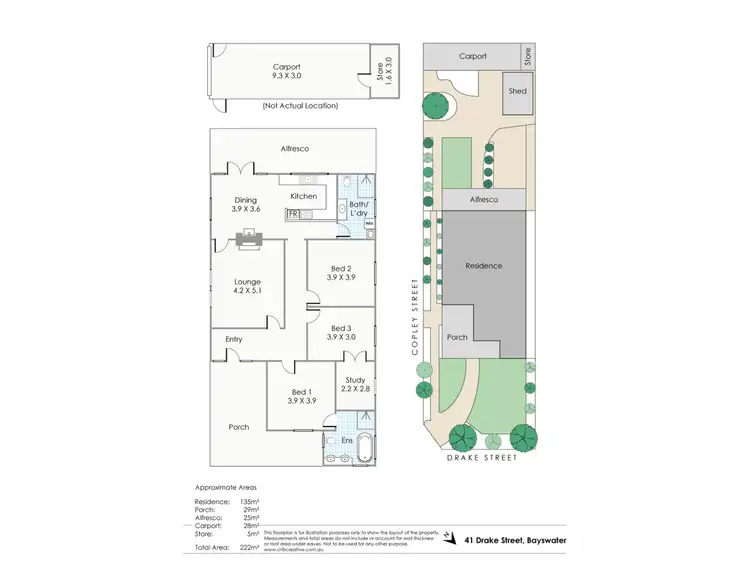 Floorplan of Homely house listing, 41 Drake Street, Bayswater WA 6053