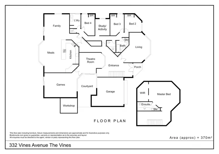 Floorplan of Homely house listing, 332 Vines Avenue, The Vines WA 6069