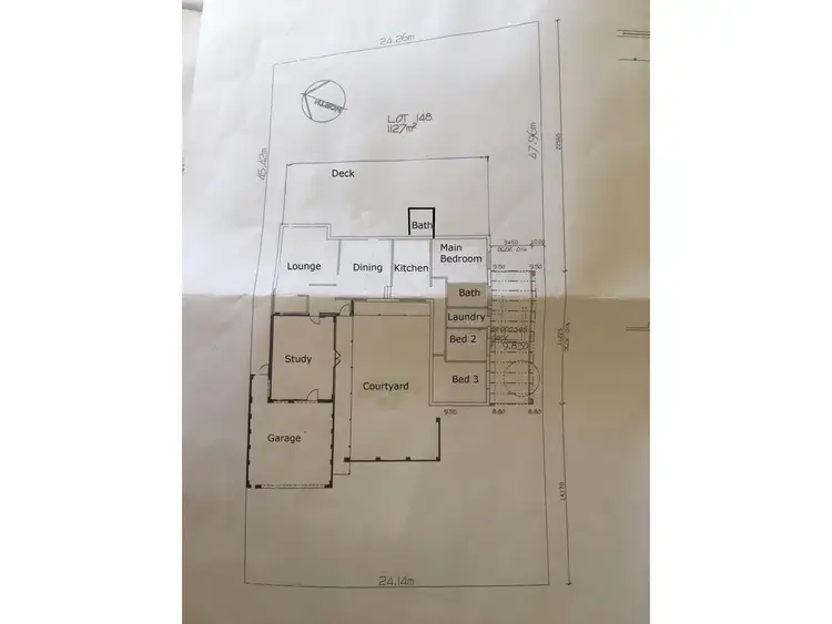 Floorplan of Homely house listing, 136 Colin Road, Wembley Downs WA 6019