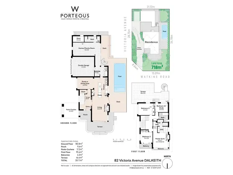 Floorplan of Homely house listing, 82 Victoria Avenue, Dalkeith WA 6009