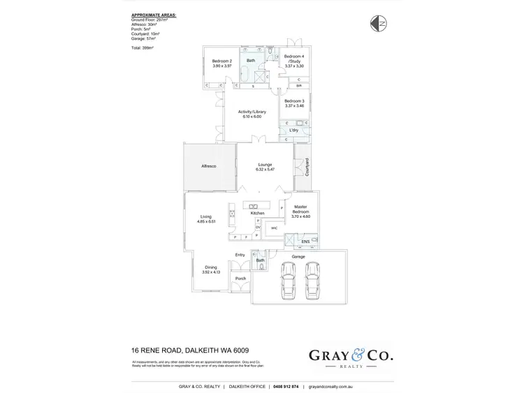 Floorplan of Homely house listing, 16 Rene Road, Dalkeith WA 6009