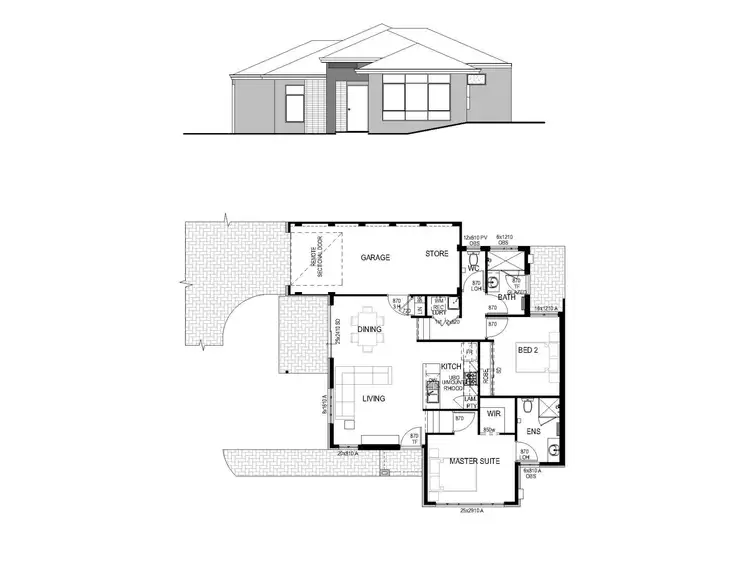 Floorplan of Homely house listing, Unit 1, 22 Karabil Way, Nollamara WA 6061