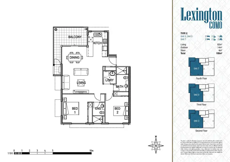 Floorplan of Homely other listing, 5/9 Cale Street, Como WA 6152