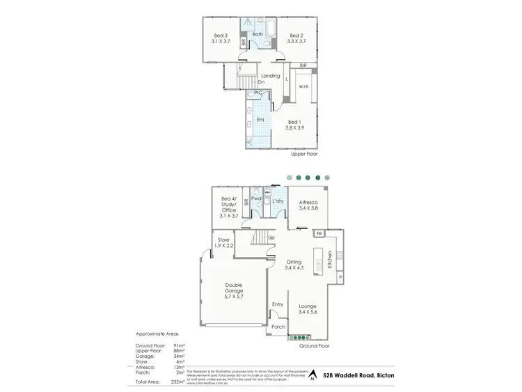 Floorplan of Homely house listing, 52B Waddell Road, Bicton WA 6157
