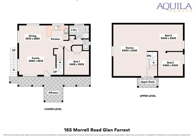 Floorplan of Homely house listing, 165 Morrell Road, Glen Forrest WA 6071