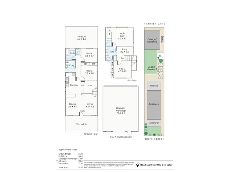 Floorplan of Homely house listing, 105A Hope Street, White Gum Valley WA 6162