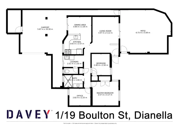 Floorplan of Homely villa listing, 1/19 Boulton Street, Dianella WA 6059
