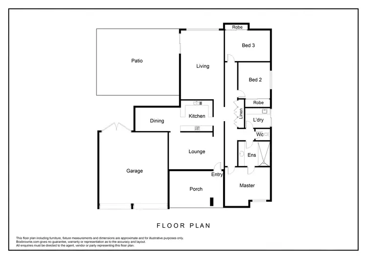 Floorplan of Homely house listing, 21 Bonneville Way, Joondalup WA 6027