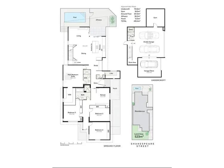Floorplan of Homely house listing, 156 Shakespeare Street, Mount Hawthorn WA 6016