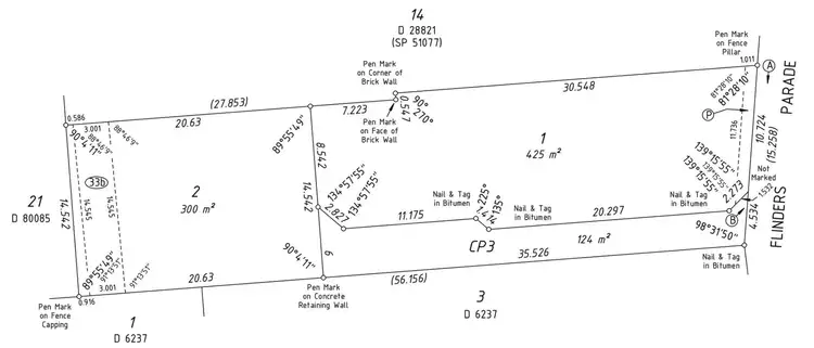 Floorplan of Homely land listing, 23a Flinders Parade, Middleton Beach WA 6330