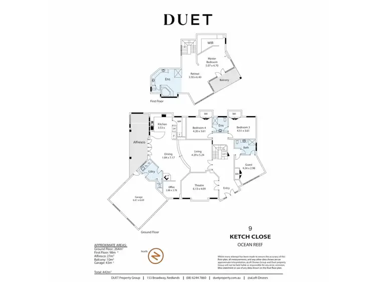 Floorplan of Homely house listing, 9 Ketch Close, Ocean Reef WA 6027