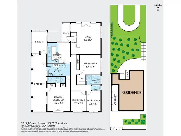 Floorplan of Homely house listing, 37 High Street, Sorrento WA 6020