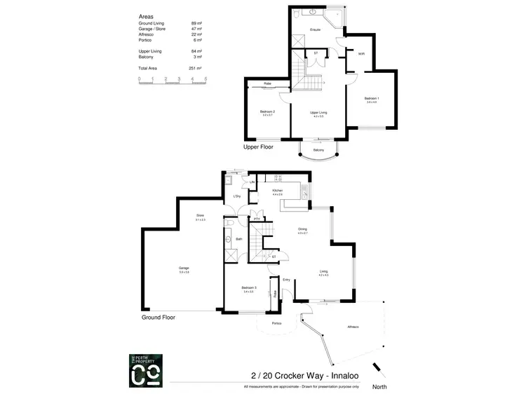 Floorplan of Homely house listing, 2/20 Crocker Way, Innaloo WA 6018