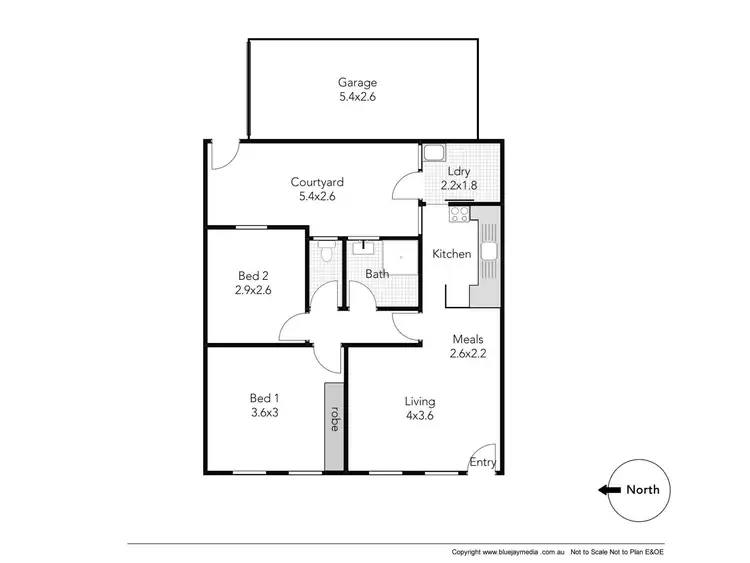 Floorplan of Homely villa listing, 10/26 Wellington Street, Mosman Park WA 6012