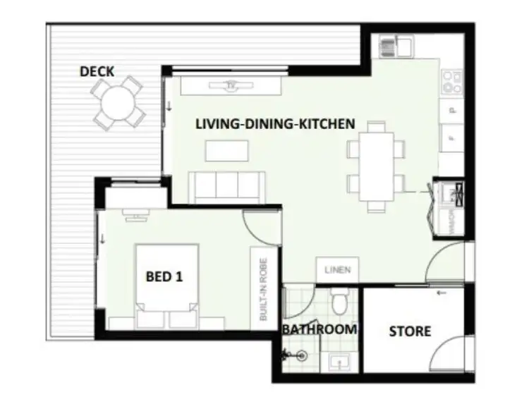Floorplan of Homely apartment listing, Lot 2, 2/173 & 175 Wright Street, Kewdale WA 6105