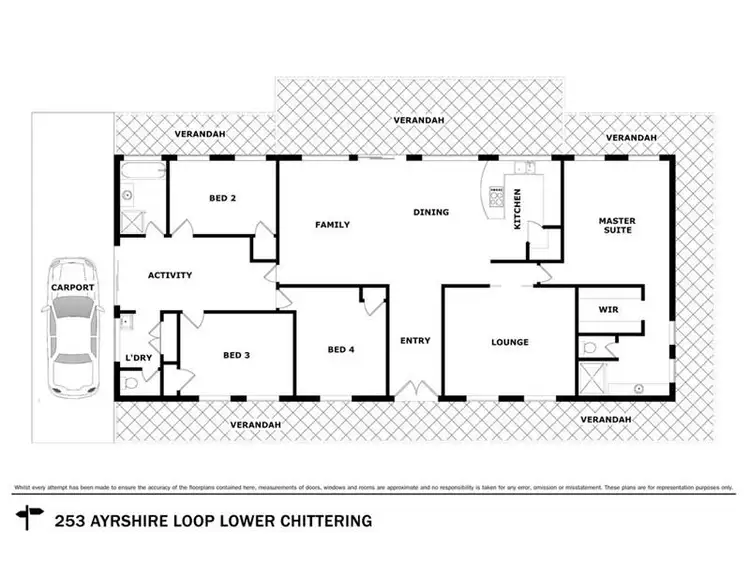 Floorplan of Homely house listing, 253 Ayrshire Loop, Lower Chittering WA 6084