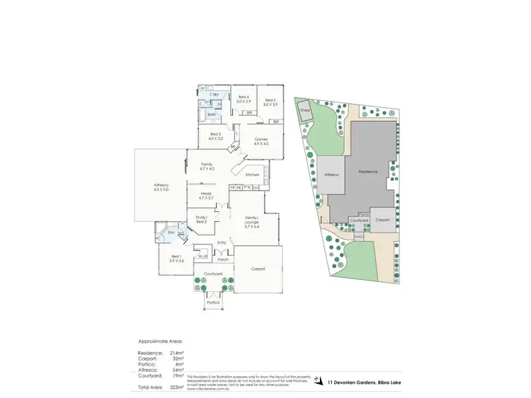 Floorplan of Homely house listing, 11 Devonian Gardens, Bibra Lake WA 6163