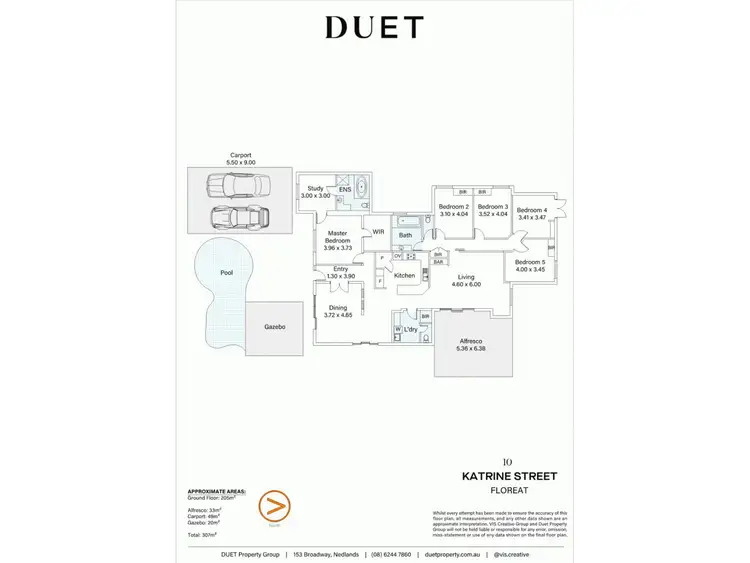 Floorplan of Homely house listing, 10 Katrine Street, Floreat WA 6014