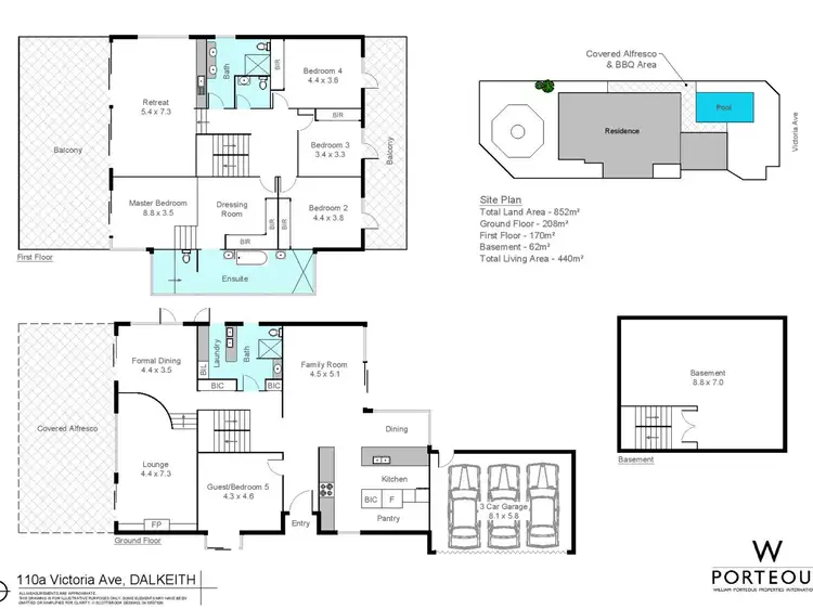 Floorplan of Homely house listing, 110A Victoria Avenue, Dalkeith WA 6009