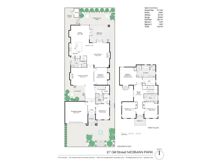 Floorplan of Homely house listing, 27 Gill Street, Mosman Park WA 6012
