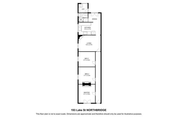 Floorplan of Homely house listing, 193 Lake Street, Perth WA 6000