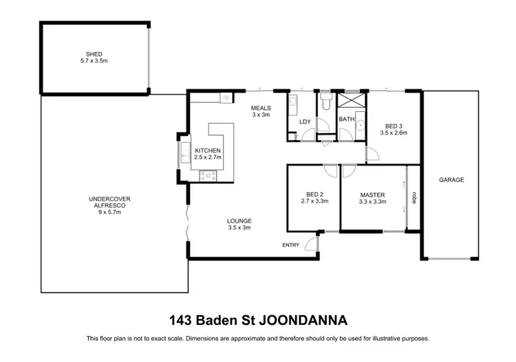 Floorplan of Homely house listing, 143 Baden Street, Joondanna WA 6060