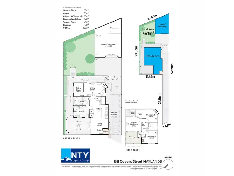 Floorplan of Homely house listing, 15B Queen Street, Maylands WA 6051