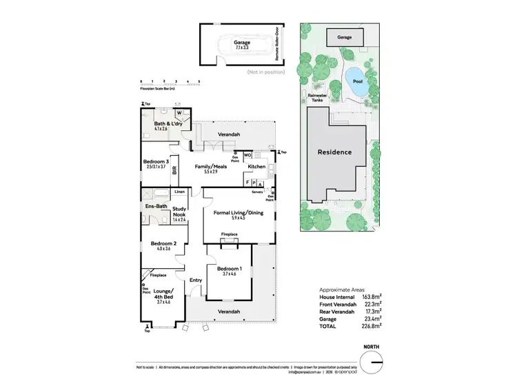 Floorplan of Homely house listing, 123 Barker Road, Subiaco WA 6008