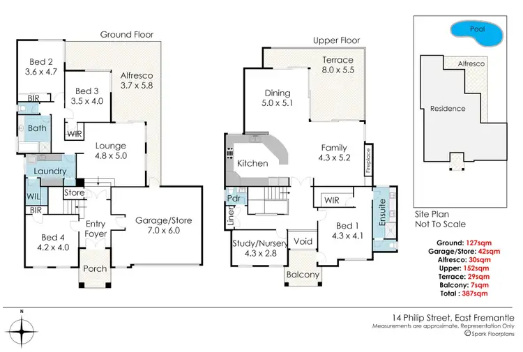 Floorplan of Homely house listing, 14 Philip Street, East Fremantle WA 6158