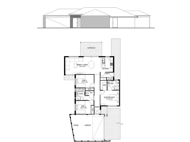 Floorplan of Homely house listing, Unit 5, 3 Dance Drive, Middle Swan WA 6056