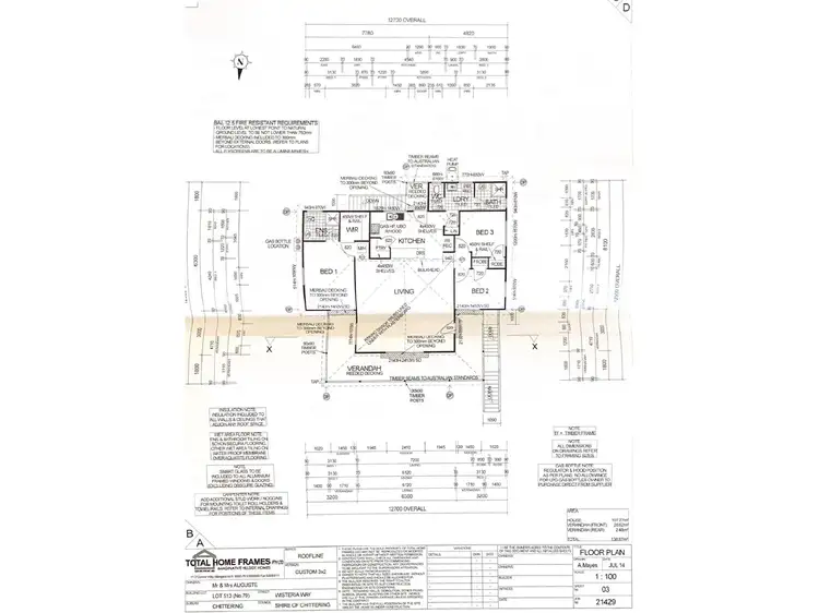 Floorplan of Homely house listing, 79 Wisteria Way, Chittering WA 6084