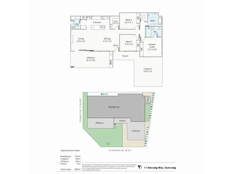 Floorplan of Homely house listing, 11 Kincraig Way, Duncraig WA 6023