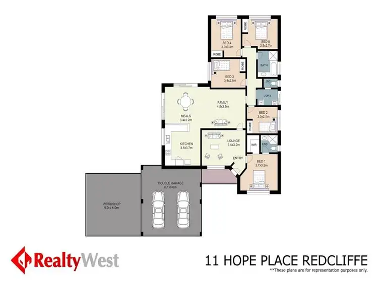 Floorplan of Homely house listing, 11 Hope Place, Redcliffe WA 6104