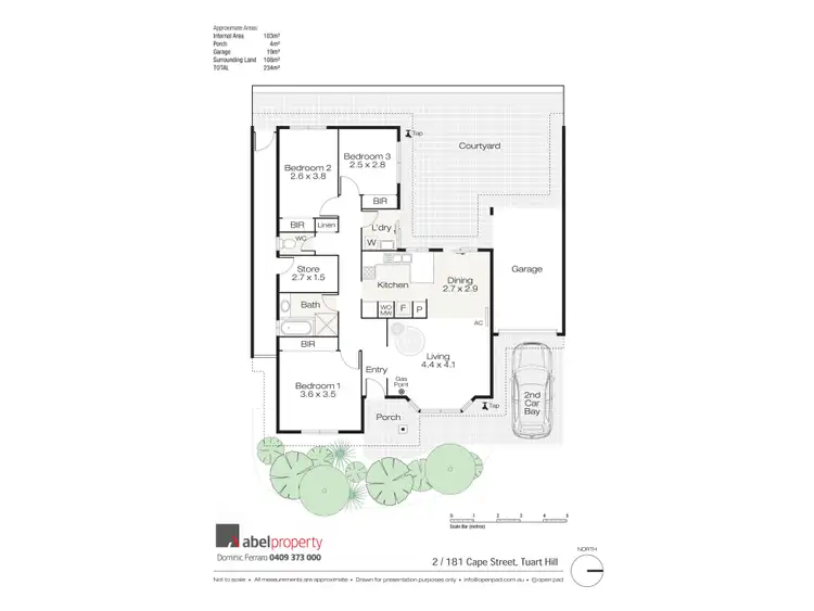 Floorplan of Homely villa listing, 2/181 Cape Street, Tuart Hill WA 6060