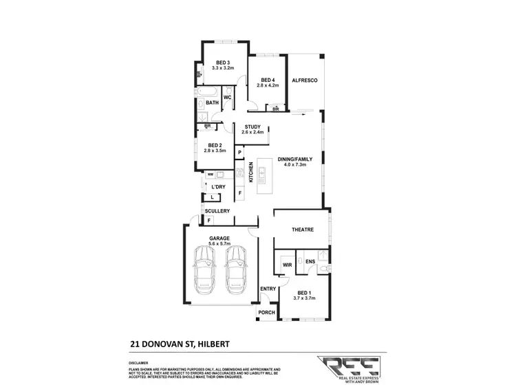Floorplan of Homely house listing, 21 Donovan Street, Haynes WA 6112