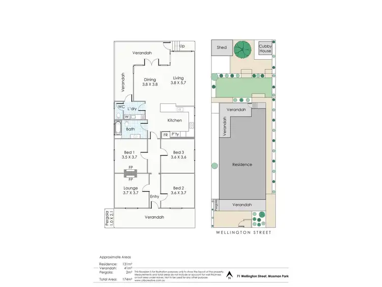 Floorplan of Homely house listing, 71 Wellington Street, Mosman Park WA 6012