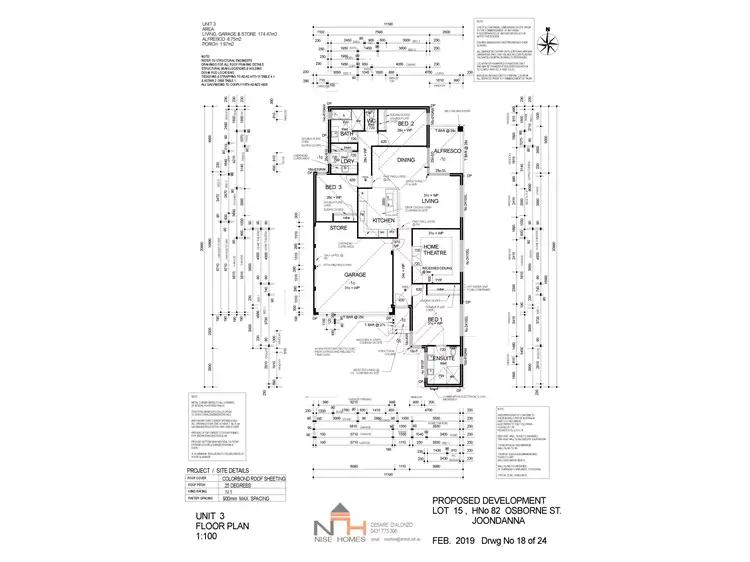 Floorplan of Homely villa listing, C/82 Osborne Street, Joondanna WA 6060