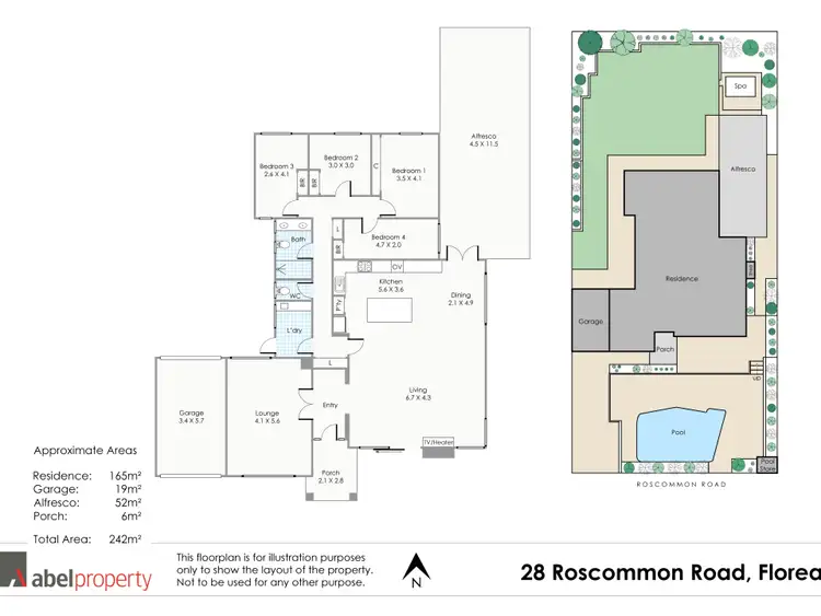 Floorplan of Homely house listing, 28 Roscommon Road, Floreat WA 6014