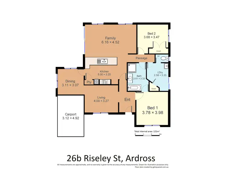 Floorplan of Homely house listing, 26B Riseley Street, Ardross WA 6153