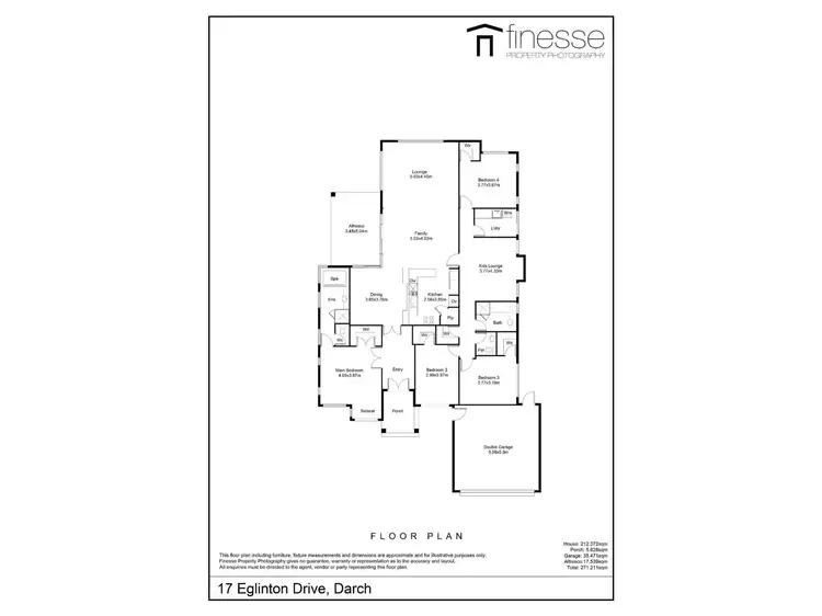 Floorplan of Homely house listing, 17 Eglinton Drive, Darch WA 6065