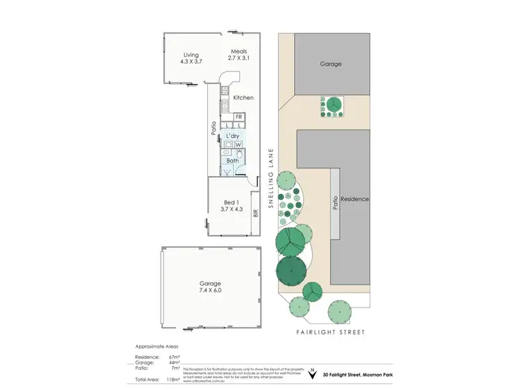 Floorplan of Homely house listing, 30 Fairlight Street, Mosman Park WA 6012