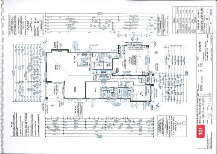 Floorplan of Homely house listing, 16 Kewarra Avenue, Burns Beach WA 6028