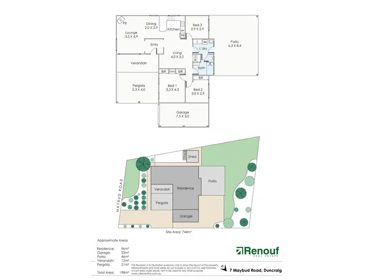 Floorplan of Homely house listing, 7 Maybud Road, Duncraig WA 6023