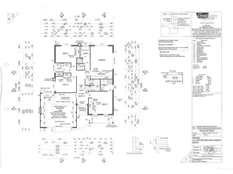 Floorplan of Homely house listing, 3 Mannikin Heights, Beeliar WA 6164