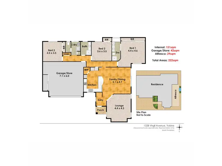 Floorplan of Homely house listing, 132b Virgil Avenue, Yokine WA 6060