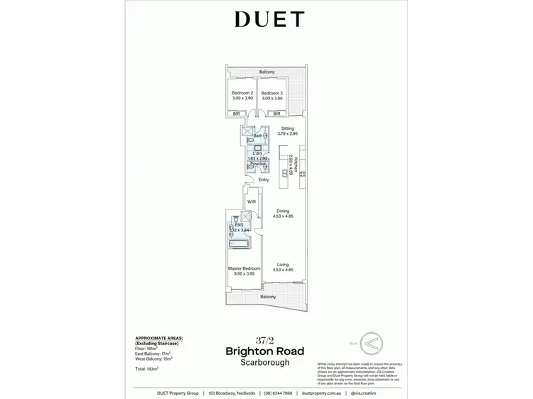 Floorplan of Homely apartment listing, 37/2 Brighton Road, Scarborough WA 6019