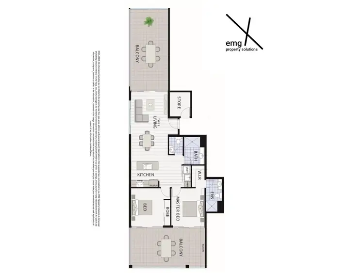 Floorplan of Homely apartment listing, 20/13 O'Connor Close, North Coogee WA 6163