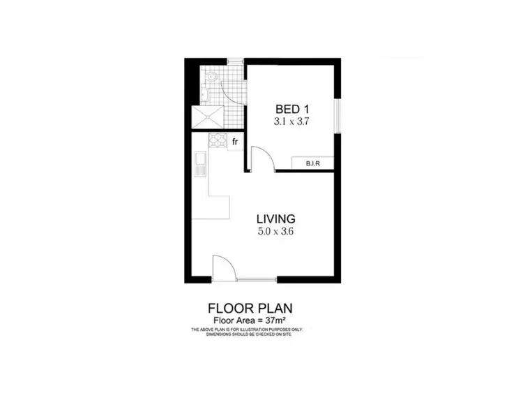 Floorplan of Homely apartment listing, 17/650 Stirling Highway, Mosman Park WA 6012