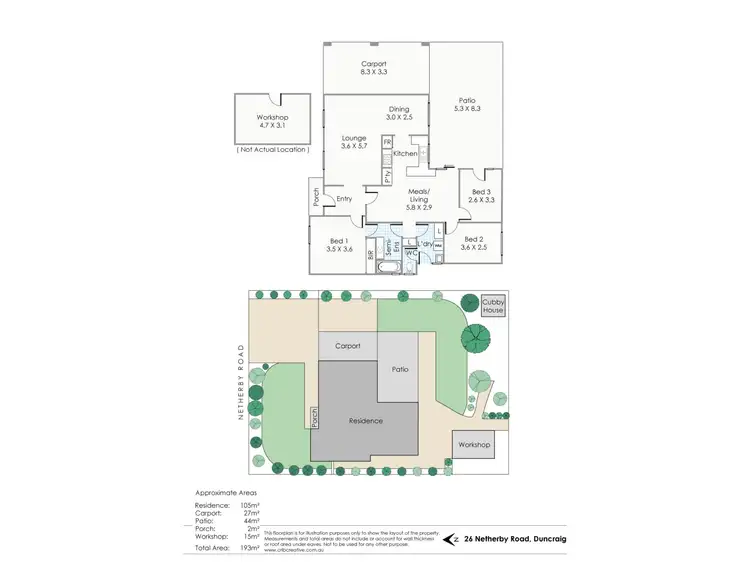 Floorplan of Homely house listing, 26 Netherby Road, Duncraig WA 6023