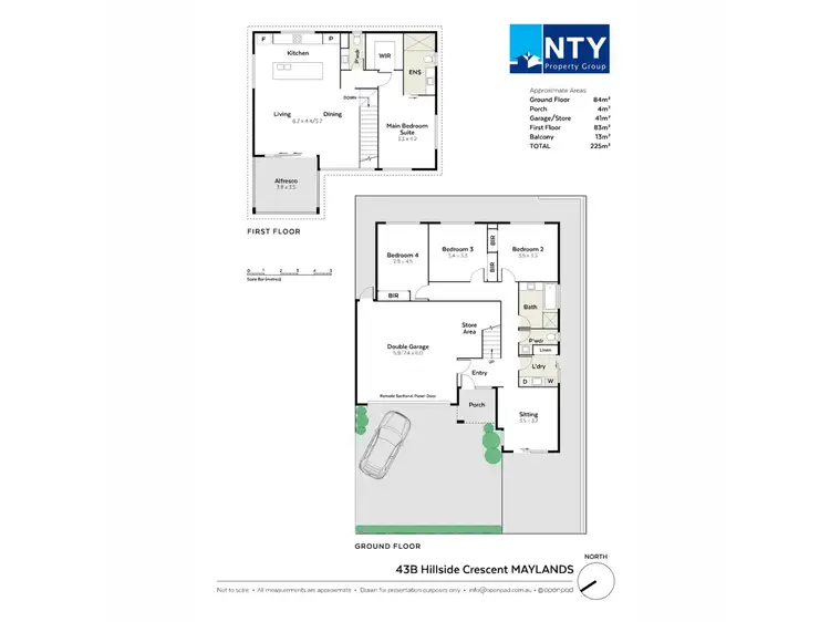 Floorplan of Homely house listing, 43B Hillside Crescent, Maylands WA 6051